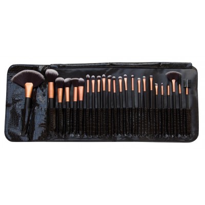 24 Piece Professional Cosmetic Make Up Brush Set