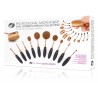 Professional Microfibre Oval Cosmetic Brush Collection
