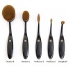 Zestaw szczotek do makijażu Essential Microfibre Professional Oval Cosmetic Brush Collection