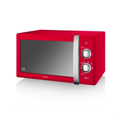 Manual Microwave 800W RED