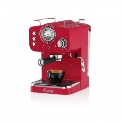 Pump Espresso Coffee Machine RED 