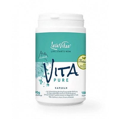 Zeolite Vita Pure purification of the body from toxins and heavy metals 200 capsules Lavavitae