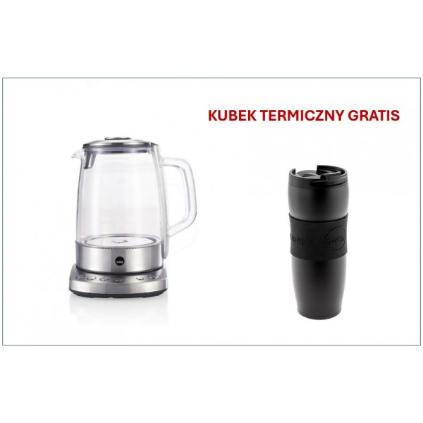 CZAJNIK ORAZ ZAPARZACZ DO HERBATY 2 W 1 + GRATIS KUBEK TERMICZNY